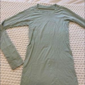 Lululemon swiftly tech long sleeve (mint green)